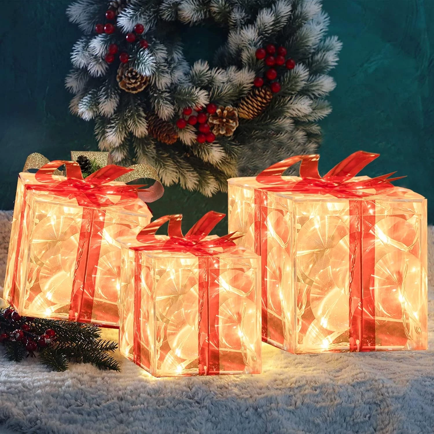 LED Lighted Gift Boxes